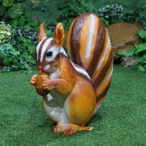 몬몬이야 다람쥐모형 다람쥐조형물 2호 정원용품 FRP조형물 가든용품 조형물 동물조형물