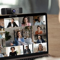 루컴즈 QHD 웹캠 WE-E40Q PC카메라/온라인강의 - 삼각대포함, 상세 설명 참조