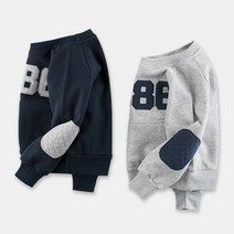 뽀뽀뽀 아동복 유아 1986 기모 맨투맨 티셔츠 남아 옷 키즈 가을 겨울 티 등원룩 등원복