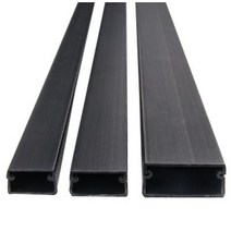 토토의선물 전선 몰딩 케이블 접착식 1m 쫄대 선정리 pvc 국산 토토철물, 2)전선몰딩/사각/흑색/3호(1m/3개)