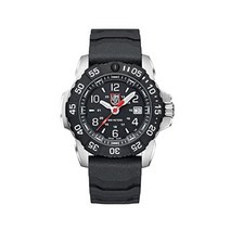 Luminox 루미녹스 남성용 네이비 씰 러버/스틸/카본 45mm 아날로그 다이브 워치