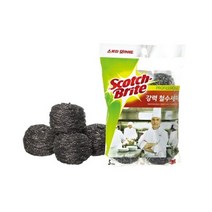 3M - 스카치브라이트 철수세미 스테인레스 (5개/1봉), 처피 1, 처피 1