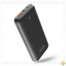 뉴클 PD/QC 고속충전 보조배터리 10000mAh C타입케이블포함, 블랙 NCPB-PD10A