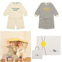 블루독베이비 [블루독베이비]로고와이드상하복 43A70-672-06