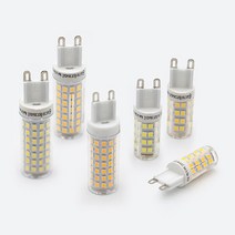 LED G9 램프 핀램프 핀전구 2.6W 4W 4.2W 미니 꼬마 전구, LED G9램프 4W, 주광색(5700K 하얀 불빛), 1개