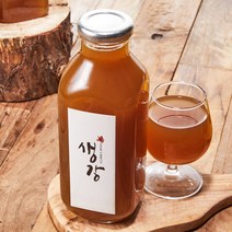 [당일발송] 담아요 국산 수제생강청 저온발효숙성 천연당 생강원액 650g 국산유리병, 1병, 생강청(국산유리병) 650g
