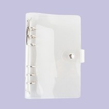 6공다이어리 커버 투명 클리어 A5 A6, 클리어A6