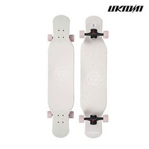 언노운 고급형 K-LONGBOARD 42 44 46 인치 댄싱 롱보드 티툴구성 화이트, UN K-Longboard 44인치 White