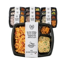 가치올림 국내산 식재료로 만든 수제 현미 잡곡밥 도시락, 250g, 10종 10입
