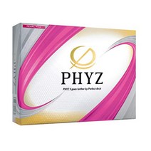 브리지스톤 19 PHYZ 골프공 12개세트, 펄 핑크, 12개