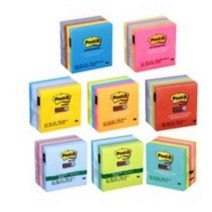 3M 포스트잇 대용량 도시컬렉션팩, 자이푸르 654-5AU