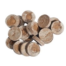 이탄 알약 식물 모종 토양 블록 실내 야외 가정 원예 온실을위한 정원 도구 시작 플러그, 03 10Pcs