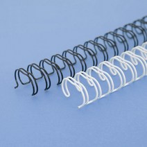 와이어링 모음 카피어랜드 와이어제본링, 2:1 검정색 60개, 19mm