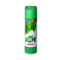 [제이제이오피스] 종이나라풀 투명풀 고체풀, 1개, 35g