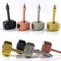 토르 망치 피젯스피너 메탈 피젯 토이 회전 헤머 토르 묠니르 키덜트 자이로스코프 장난감, 망치-로즈골드