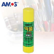 아모스 딱풀 15g/아모스딱풀/고체풀/학용품/학습준비물/접착제, 아모스딱풀 15g (1개입)