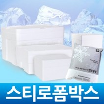 스티로폼박스 스치로폼박스 아이스박스 택배 포장용 스티로폼박스 아이스팩 김치박스 굴박스 게장박스 느타리박스 감자떡박스 식품 박스 블루베리 박스, 선택09. 김치10k (20개)