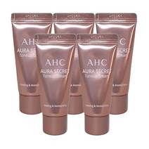AHC 아우라 시크릿 톤 업 크림 SPF30 PA++, 10gx5개