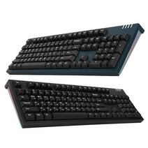 앱코 HACKER 이색사출 PBT 체리 키보드 갈축, K660M, 블랙, 일반형