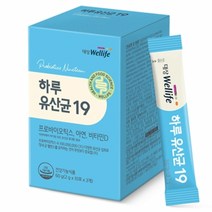 [대상웰라이프] 장건강식품 하루유산균19 (2g x 10포 x 3개), 1개