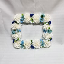 폼폼이 수목장 비석 리스 4종 택1, 블루