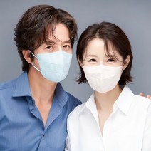 [케이바이오] 정준호 국산 유앤미 프리미엄 kf94 새부리형마스크 대형 100매 8컬러 숨쉬기편한 귀안아픈 데일리 일회용 연예인 새부리, 연한주황색100매