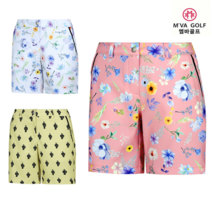 엠바골프 여성 스포츠 여름 4부 팬츠 골프웨어 M82LPT010