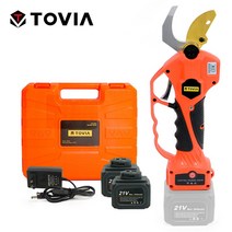 고소작업대Scimaker-21V 배터리 전기 가지 치기 가위 30mm 분재 나뭇가지 커터 1.9m 개폐식 연장 막대, 한개옵션1, 03 Shears(Case)