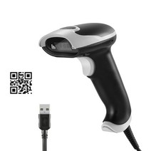 2.4G 무선 유선 블루투스 핸드 스캐너 리더기 바 코드 qr 큐알 인식 택배 한진 씨제이 cj 로젠 롯데, HC-651 유선 2D