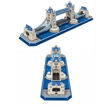 3D입체퍼즐 타워브리지 우드락 종이모형