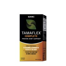 GNC 타마플렉스 컴플리트 프로븐 조인트 서포트 글루텐 프리 무설탕 캐플렛, 1개, 120개입