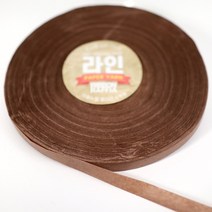 털실나라 라인 리본 라피아 100g 10+1 폭1cm 가성비 종이실 공예용, 08 브라운