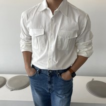 모노플 베이직 투 포켓 셔츠