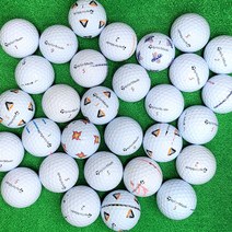 테일러메이드 PENTA TP시리즈 혼합 로스트볼 상급, 화이트, 20개