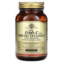 Solgar 에스터-C 플러스 비타민C 1 000mg 60정, 90 개
