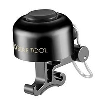 PRO BIKE TOOL BICKE 핸들용 자전거 벨 어른 바삭바삭 클리어 롱 사운드 링거 로드 마운틴 비치 크루저 선물, Black PRO BIKE TOOL