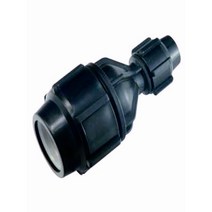 [도남농자재] 이경소켓 PE 소켓 레듀샤 일자연결 농자재 관수자재, 40mm×25mm, 1개