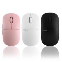 아이락스 IRM23R 무소음 고감도 무선마우스 컴팩트사이즈, 블랙