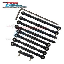 트랙사스서밋 합금 타이로드 세트 TRAXXAS 116 미니 E-REVO 서미트 ERV160 RC 자동차 부품, [06] Black
