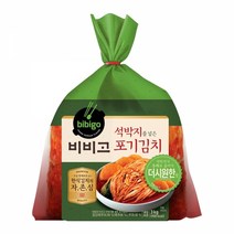 비비고 포기김치 시원한맛 3kg 1개, 상세설명 참조