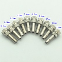 미스트노즐 물분사 안개 정원 분무 스프레이 관수 분사 분무노즐 쿨링 분사노즐 안개분사 안개노즐 스프레이노즐, 미스트노즐014(BL00870)-0.5mm