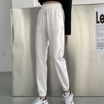 유니크 패치 조거팬츠 허리밴딩 스트릿 힙한 바지