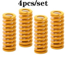 Ender 2 3 Pro 5 용 PRO 820MM 레벨링 스프링 3D 프린터 액세서리 Creality CR-10S 핫 베드110914, 4개 8.20mm