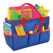 문구 세트 133939 교사 가방 편지지 주최자 montessori toys storage case mummy tote preshool 교육 보조 정원 도구 파우치, 푸른, 03 파란