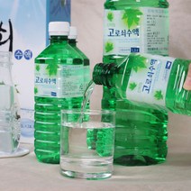 지리산 고로쇠수액 고로쇠물 첫물 1.5L 2병 4병 6병, 4.3L x 1병