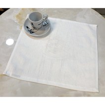 카사로 바리스타 순면 카페행주 타올 핸드타올, 1개, 화이트 1장