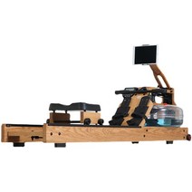 워터 로잉머신 가정용 전신 운동기구 노젓기 조정 기구 실내 운동 기계 접이식 나무 물 노는 애쉬 로잉 머, 01 Beige