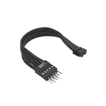 듀폰 미니 USB 2.0mm 10Pin 여성 듀퐁 2.54mm 9Pin 남성 전원 연장 케이블 PC 마더 보드 12cm, 단일옵션