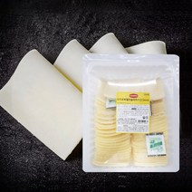까몽 모짜렐라 사각 슬라이스 치즈(자연치즈100%), 1개, 2kg