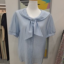 오조크 타이발팔블라우스FORMCBA526P-BL